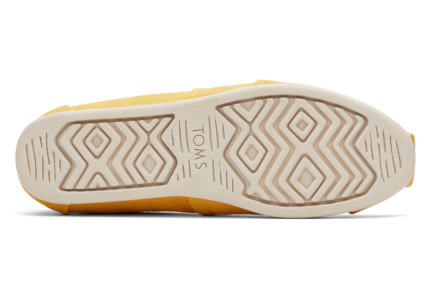 Toms Espadryle Damskie Żółte - Alpargata Heritage Płócienne - 42HFTOWZD